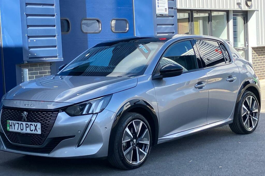 Peugeot e-208 50Kwh Gt Grey #3