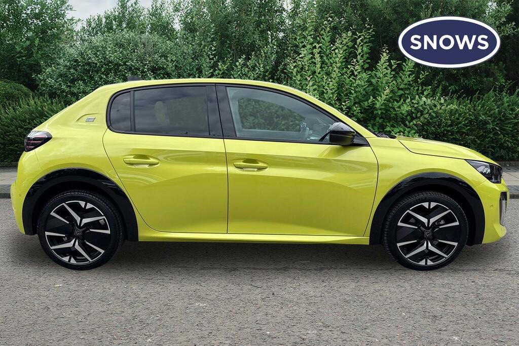 Peugeot e-208 51Kwh Gt Premium 11Kw Charger Yellow #4