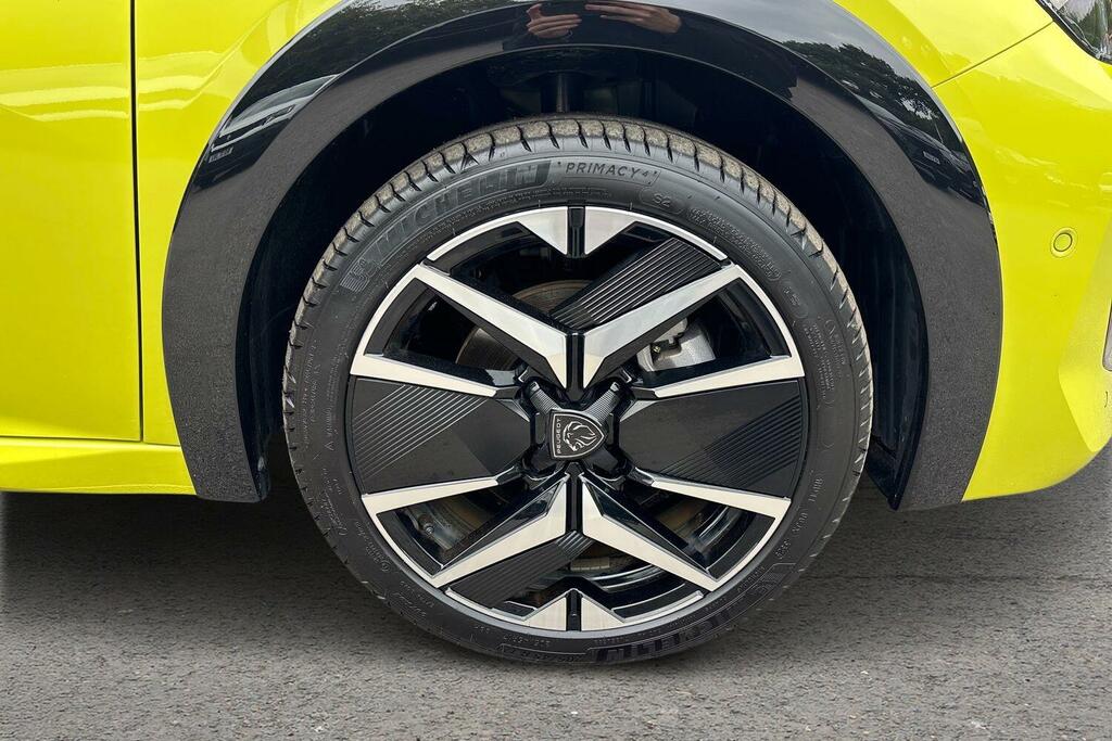 Peugeot e-208 51Kwh Gt Premium 11Kw Charger Yellow #5