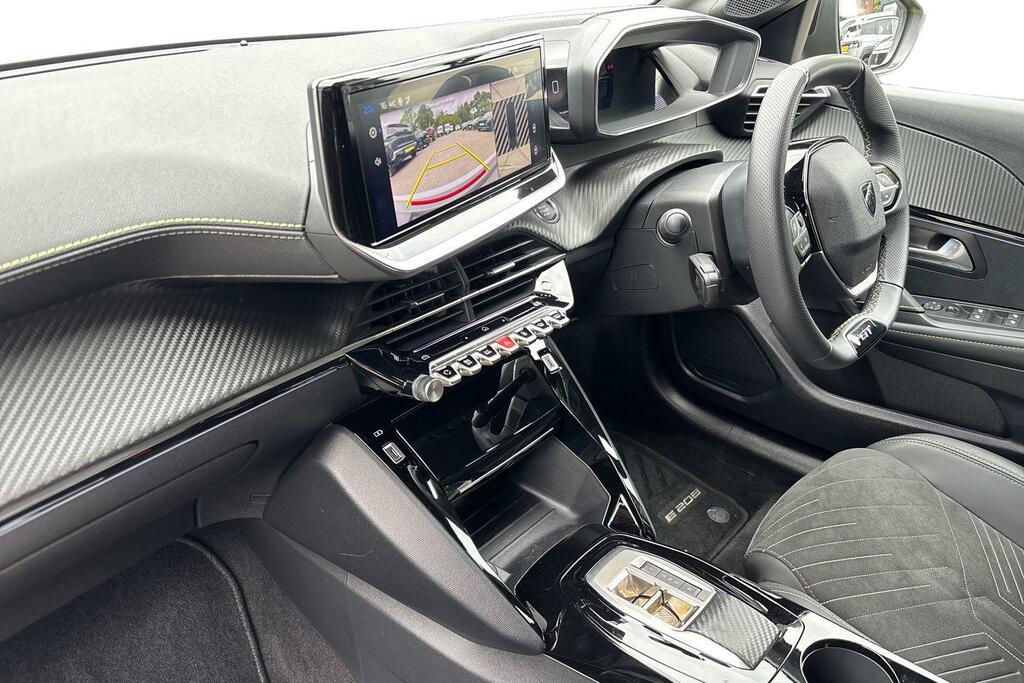 Peugeot e-208 51Kwh Gt Premium 11Kw Charger Yellow #2
