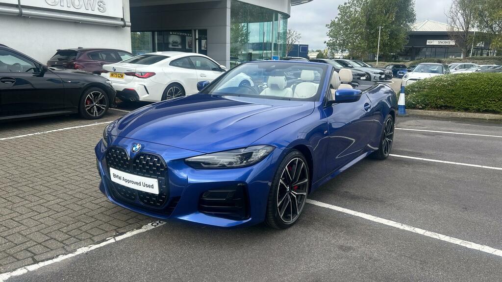 BMW 4 Series 420I M Sport Step 2022 Blue #21