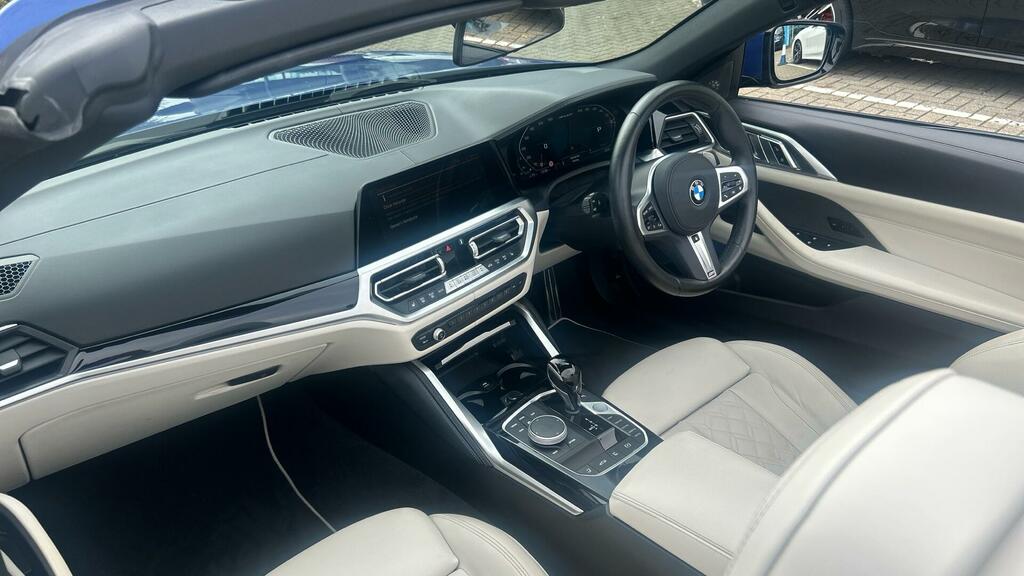 BMW 4 Series 420I M Sport Step 2022 Blue #7