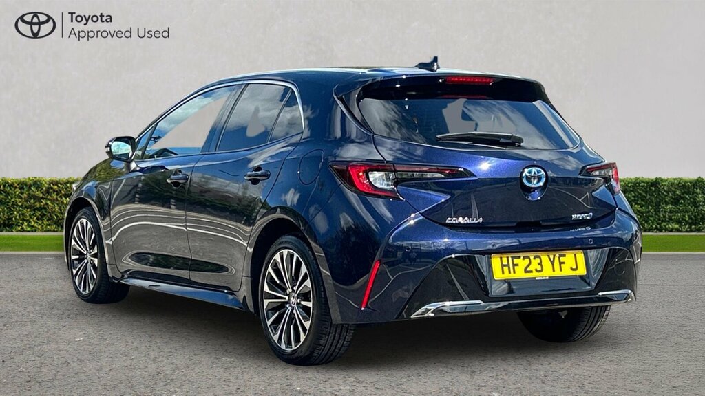 Toyota Corolla 1.8 Vvt-h Design Cvt Euro 6 Ss Blue #4