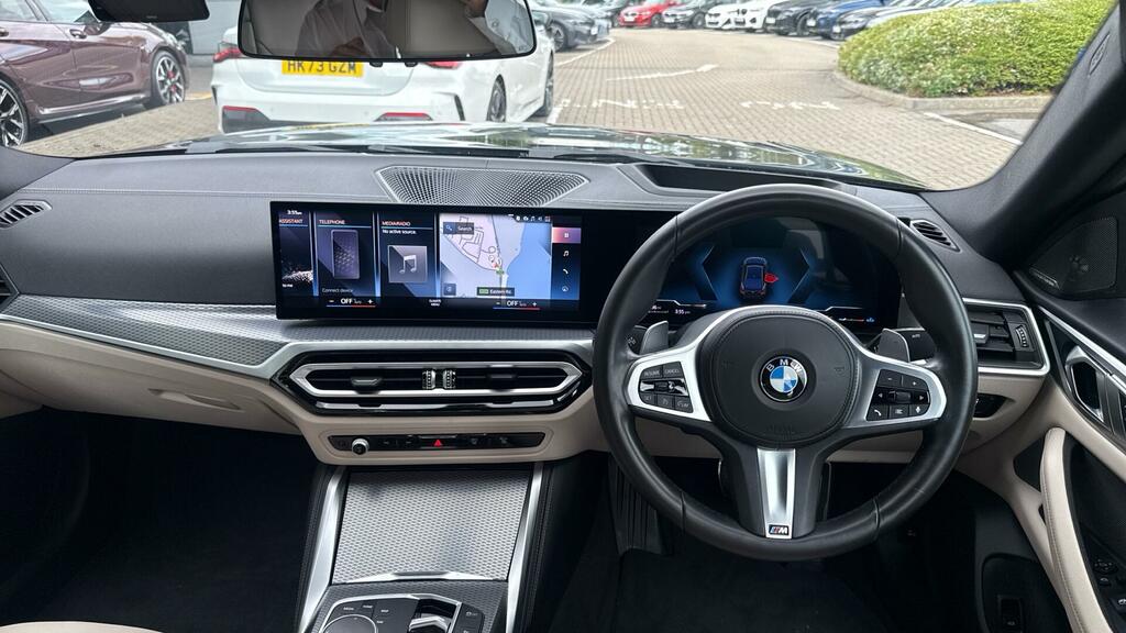 BMW 4 Series 420I M Sport Step Tech Pack Black #4