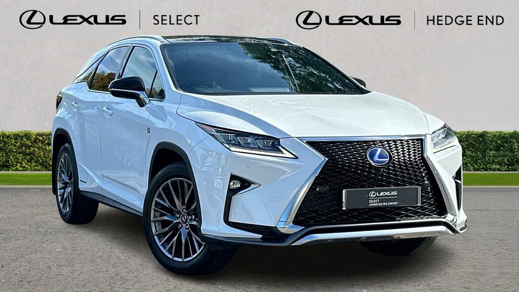 Lexus RX 3.5 450H V6 F Sport Suv Hybrid Cvt 4Wd White