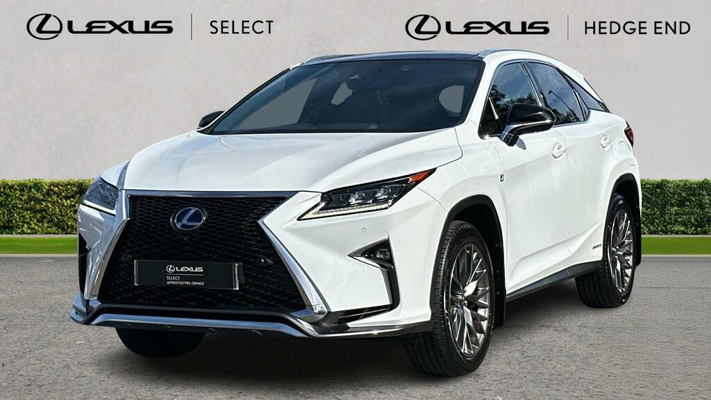 Lexus RX 3.5 450H V6 F Sport Suv Hybrid Cvt 4Wd White #3