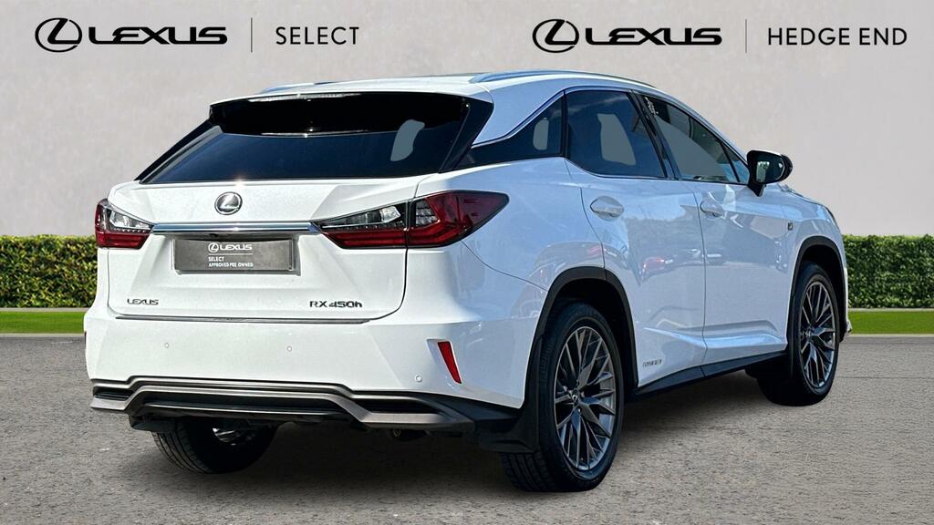 Lexus RX 3.5 450H V6 F Sport Suv Hybrid Cvt 4Wd White #2