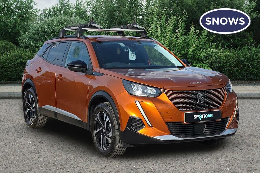 Peugeot e-2008 50Kwh Allure Premium 7Kw Charger Orange
