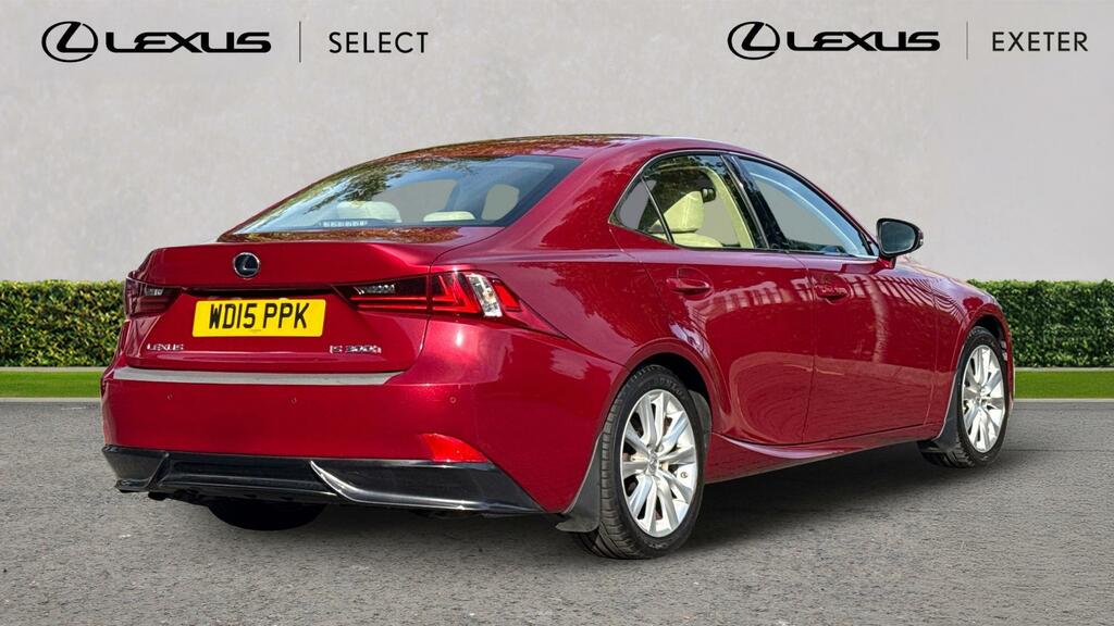 Lexus IS 2.5 300H Executive Edition Saloon Hybri Red #2