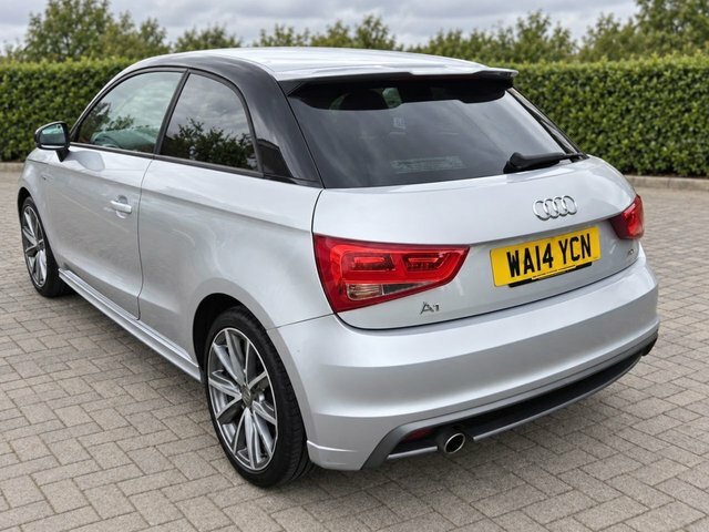 Audi A1 2014 1.6 Tdi S Line Style Edition Hatchback Di Silver #2