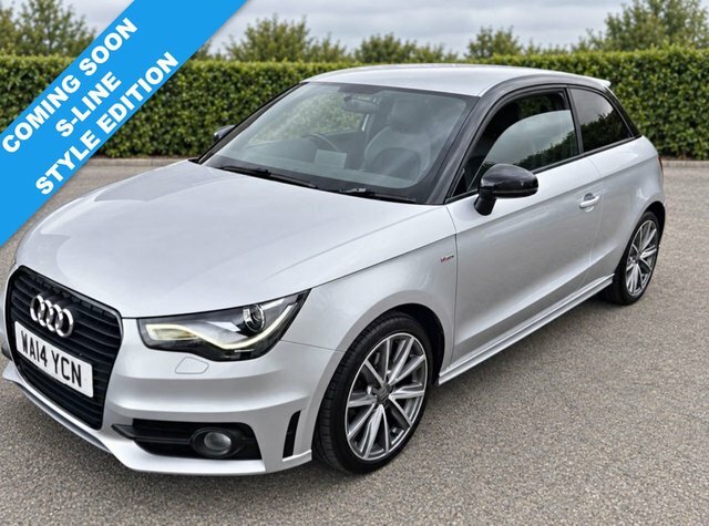 Audi A1 2014 1.6 Tdi S Line Style Edition Hatchback Di Silver