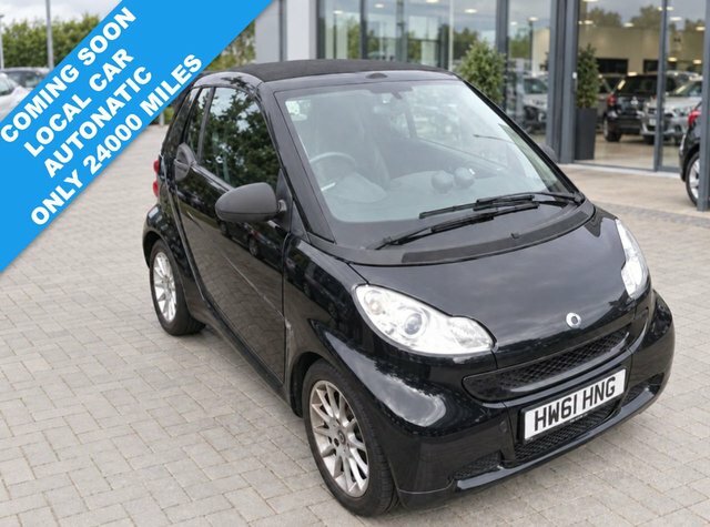 Smart Fortwo Cabrio 2011 0.8 Cdi Passion Cabriolet Softtouc Black