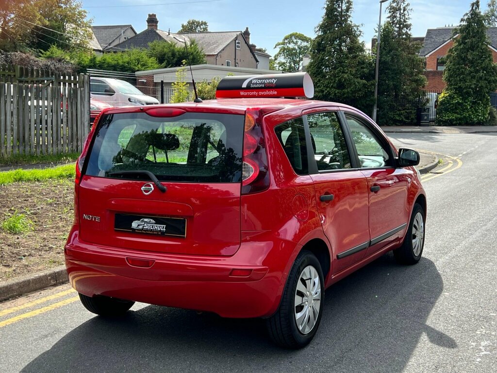 Nissan Note 1.4 16V Visia Euro 5 Red #6