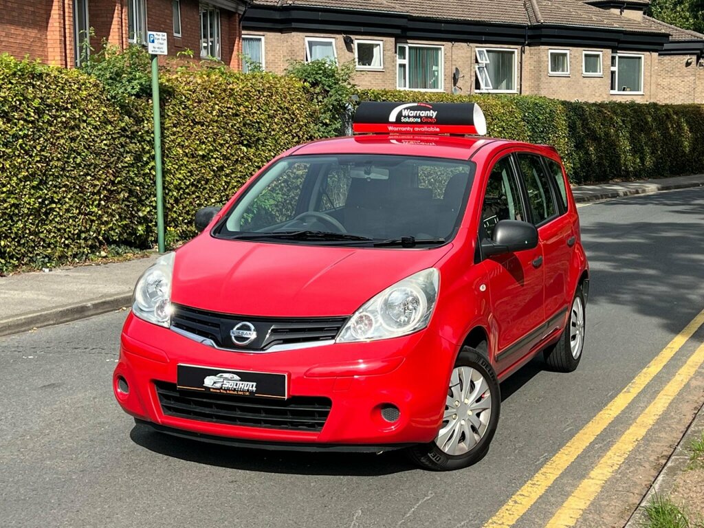 Nissan Note 1.4 16V Visia Euro 5 Red
