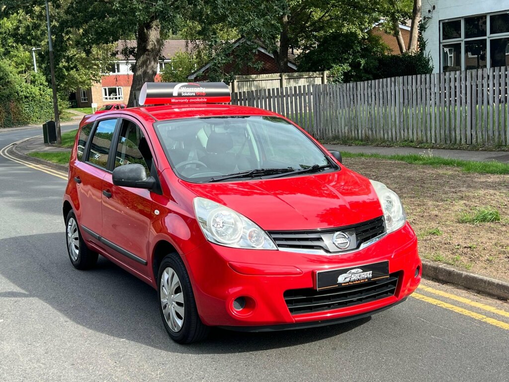 Nissan Note 1.4 16V Visia Euro 5 Red #3