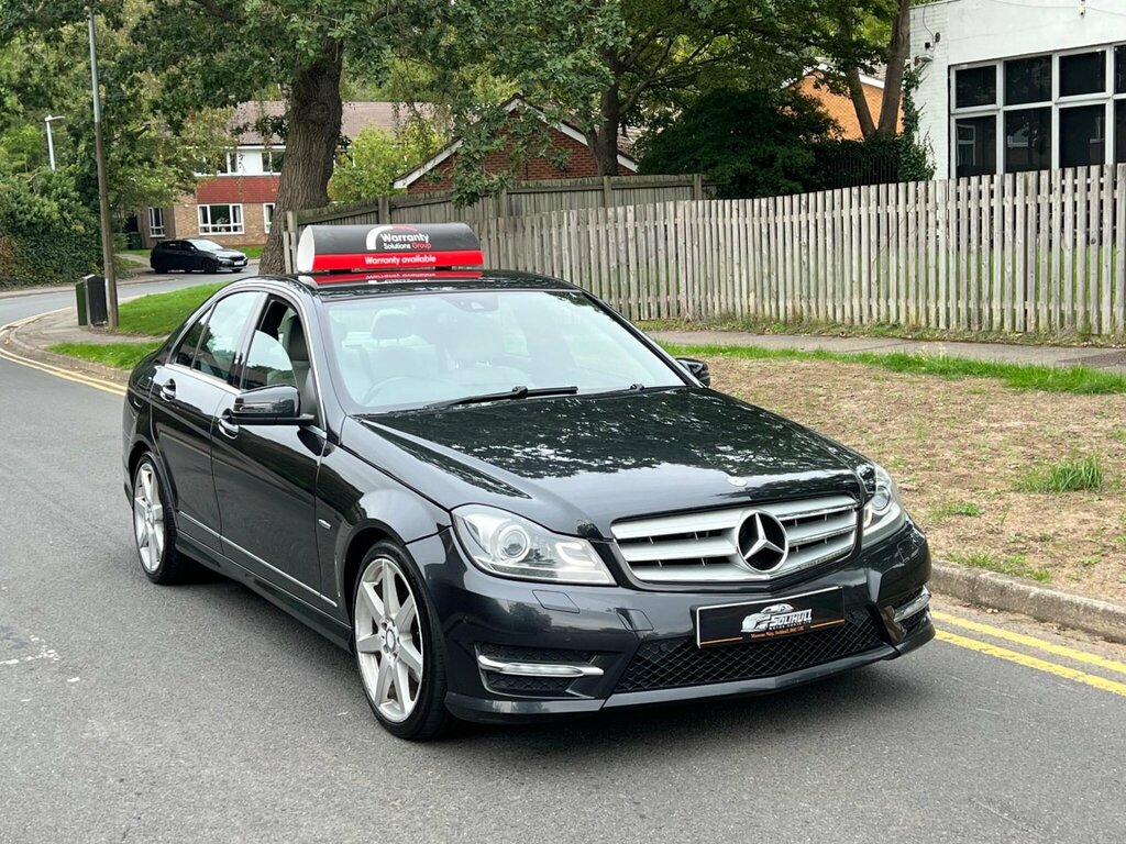 Mercedes-Benz C Class C220 Amg Sport Cdi Blueefficiency Red #3