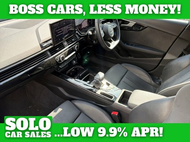 Audi A4 2.0 Tfsi 40 Black Edition Saloon S Tron Blue #6