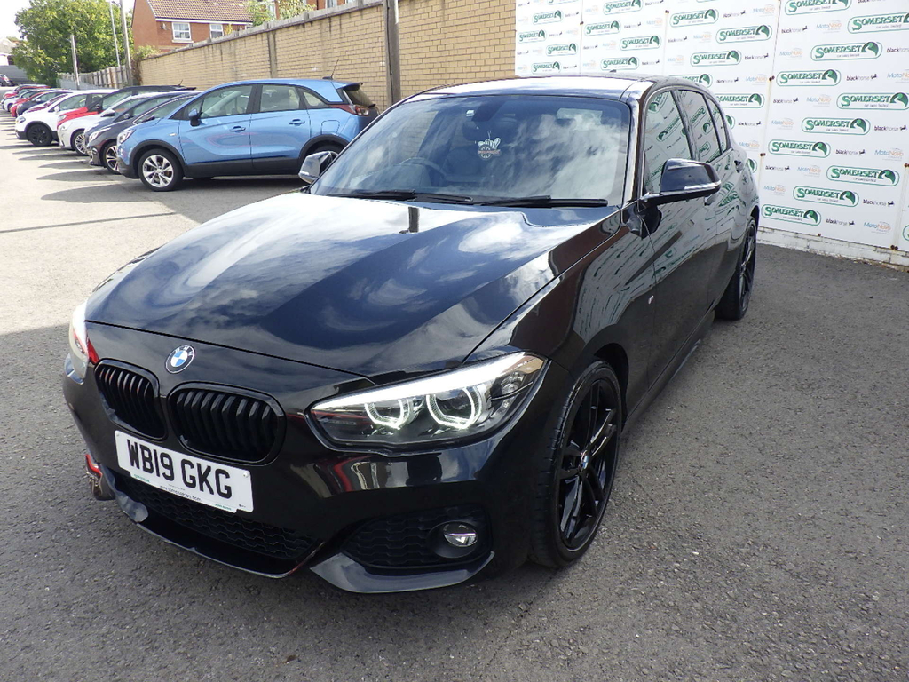 BMW 1 Series 118I M Sport Shadow Edition Black #5