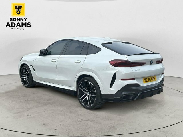 BMW X6 3.0 40D Mht M Sport Suv Hybrid Xdr White #6