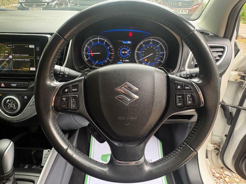 Suzuki Baleno Sz5 Boosterjet White #39