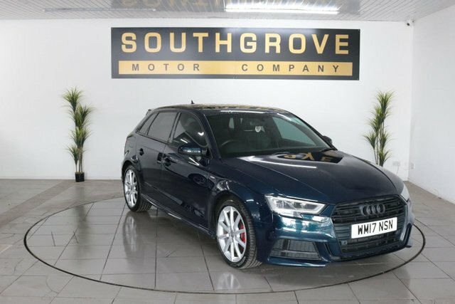 Audi A3 2.0 Tfsi Black Edition Sportback Blue