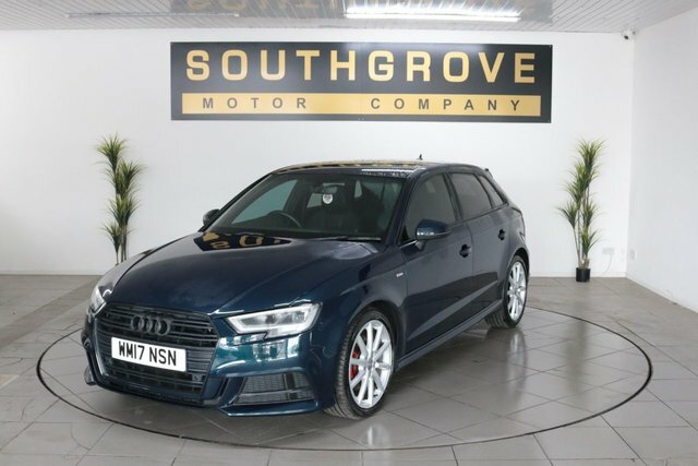 Audi A3 2.0 Tfsi Black Edition Sportback Blue #3