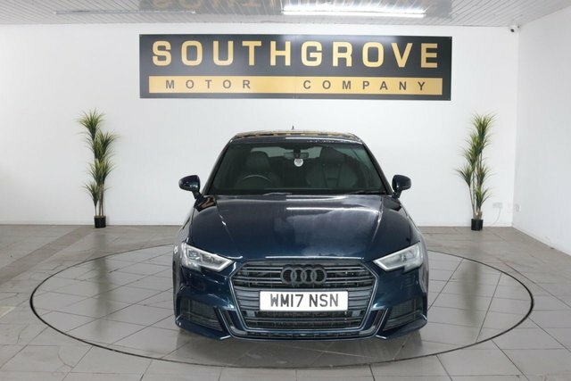 Audi A3 2.0 Tfsi Black Edition Sportback Blue #2