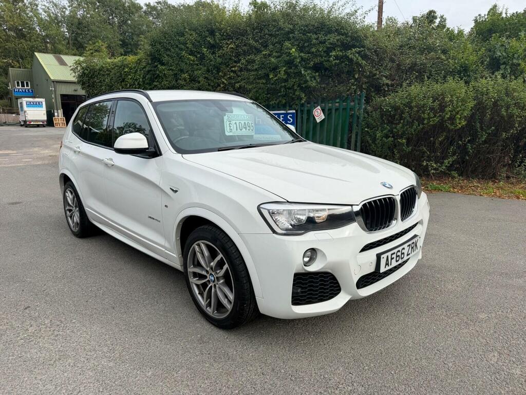 BMW X3 2.0 20D M Sport Xdrive Euro 6 Ss White