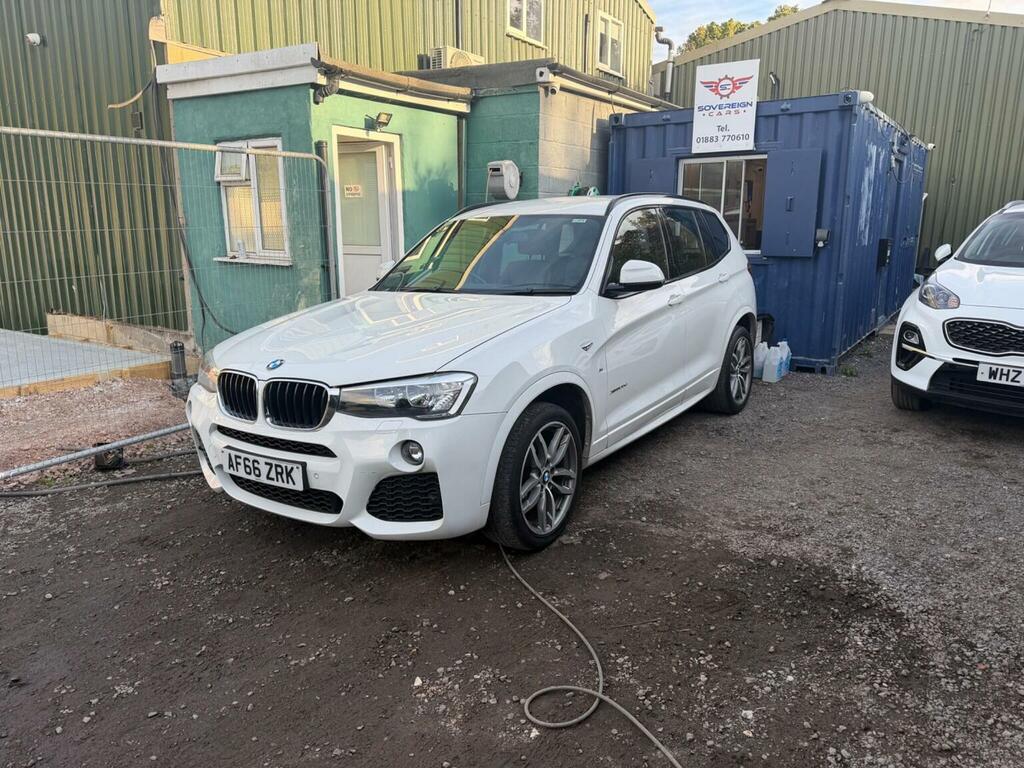 BMW X3 2.0 20D M Sport Xdrive Euro 6 Ss White