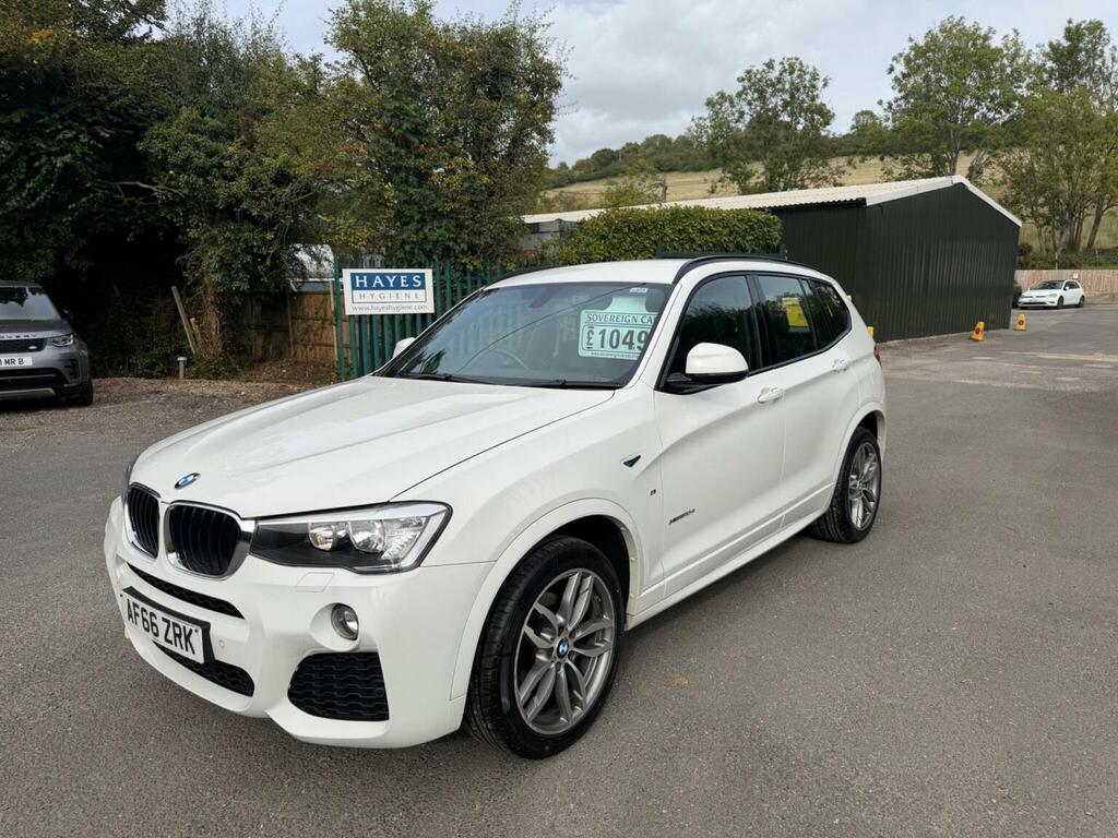 BMW X3 2.0 20D M Sport Xdrive Euro 6 Ss White #3