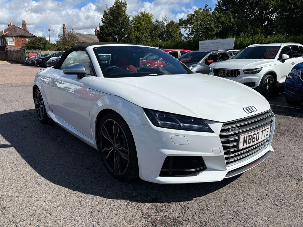 Audi TTS 2.0 Tfsi Roadster S Tronic Quattro Euro 6 Ss White