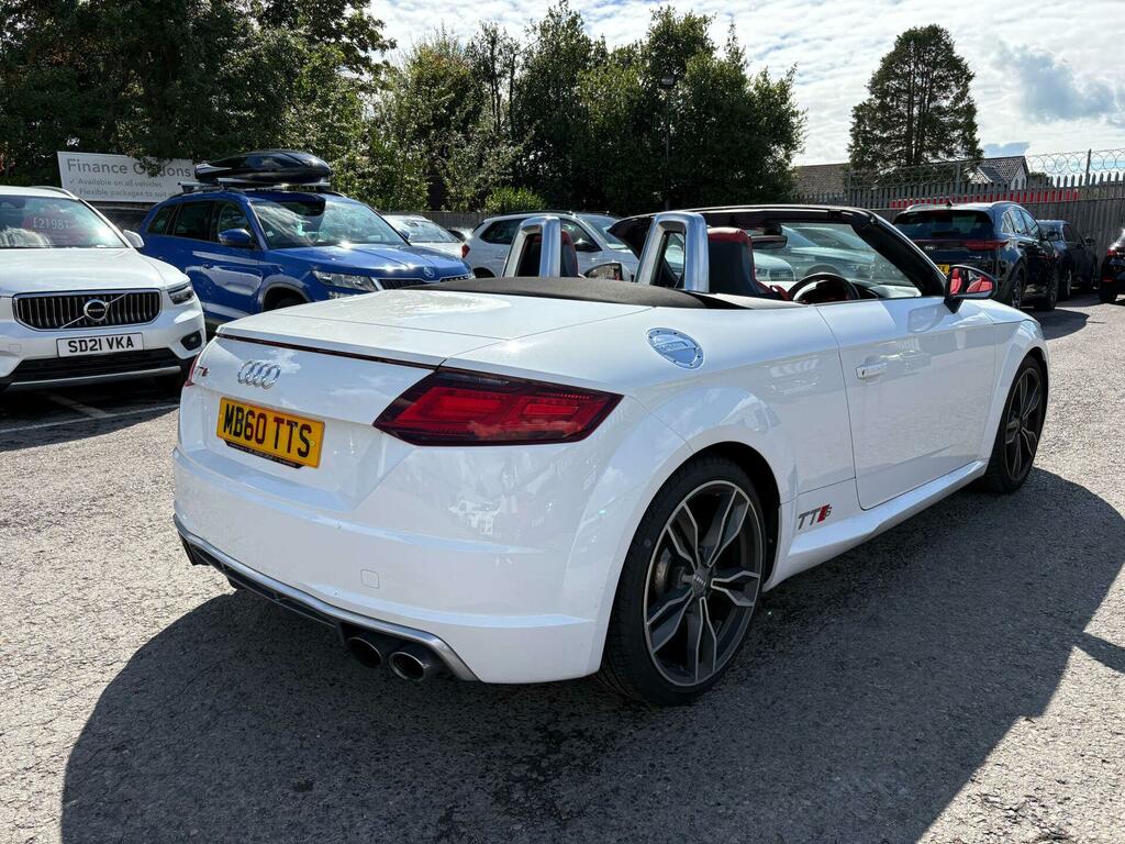 Audi TTS 2.0 Tfsi Roadster S Tronic Quattro Euro 6 Ss White #5