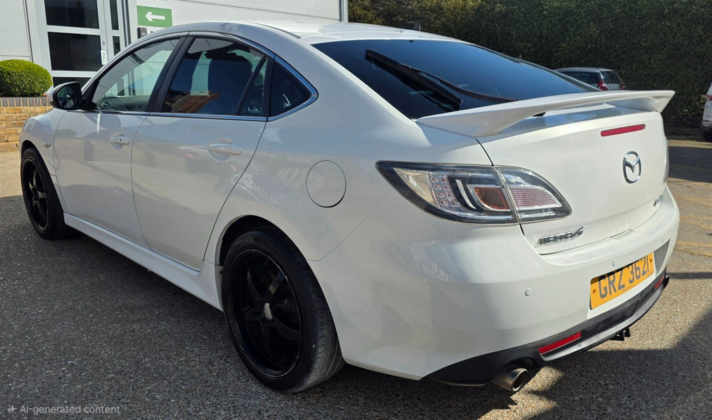 Mazda 6 2.5 Sport White #5