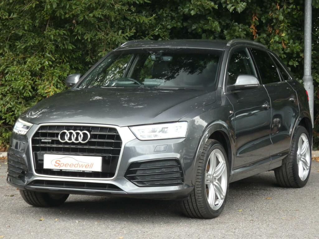 Audi Q3 2.0 Tdi S Line Plus Quattro Euro 6 Ss Grey #4