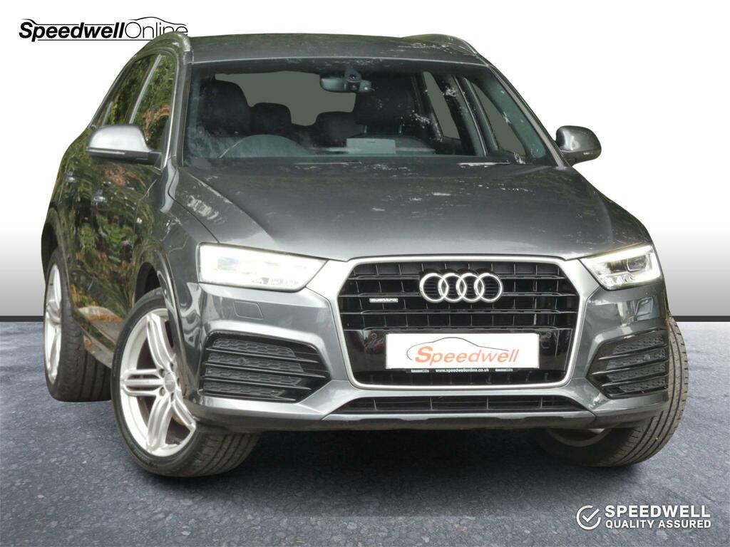 Audi Q3 2.0 Tdi S Line Plus Quattro Euro 6 Ss Grey