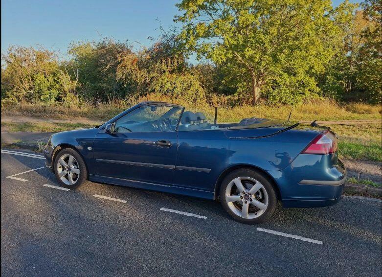 Saab 9-3 Cerulean Vector Blue #2