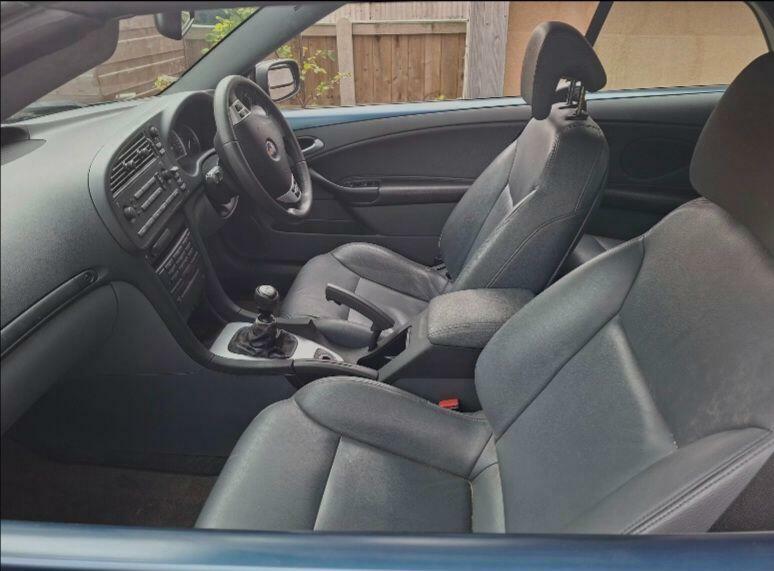 Saab 9-3 Cerulean Vector Blue #3