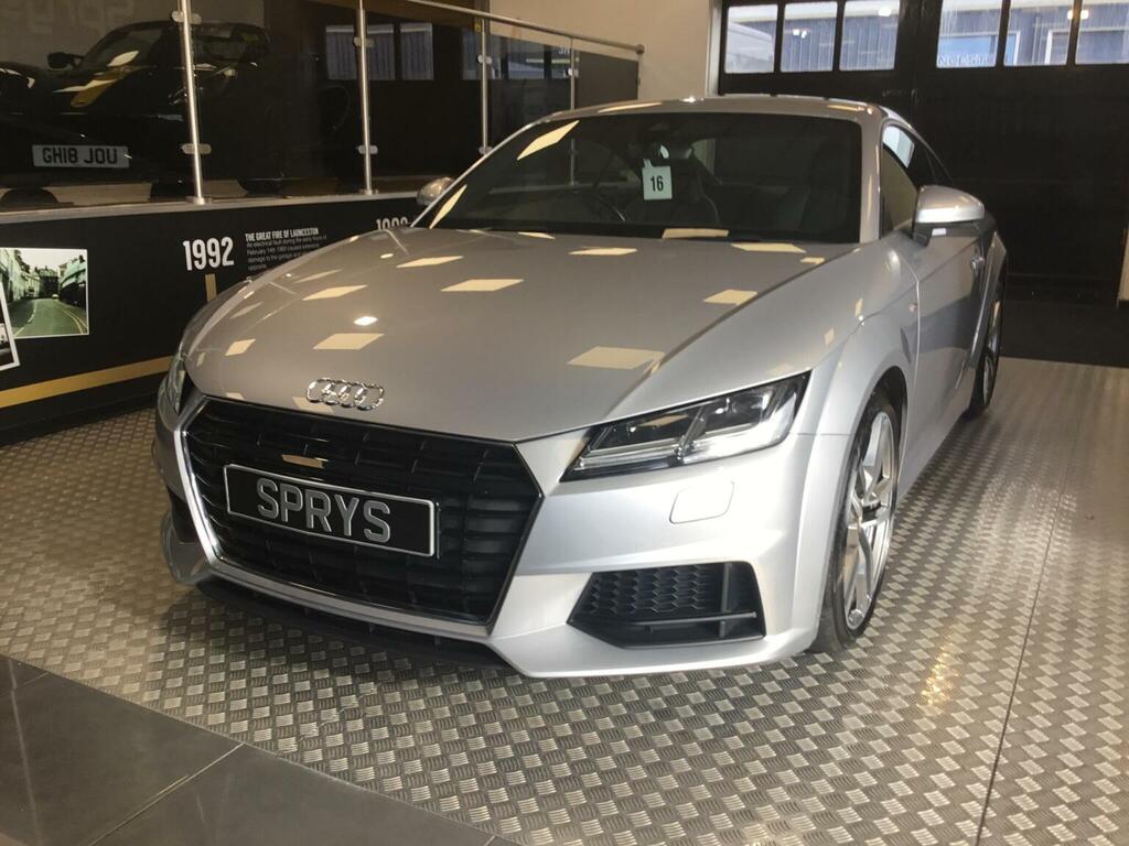 Audi TT Coupe 2.0 Tfsi S Line Euro 6 Ss 201515 Silver #4