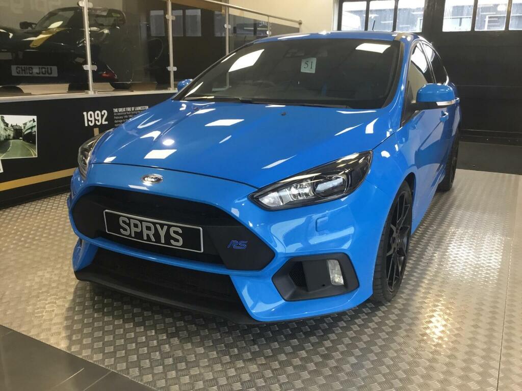 Ford Focus Hatchback 2.3T Ecoboost Rs Awd Euro 6 Ss 2 ST17EXR Blue #4