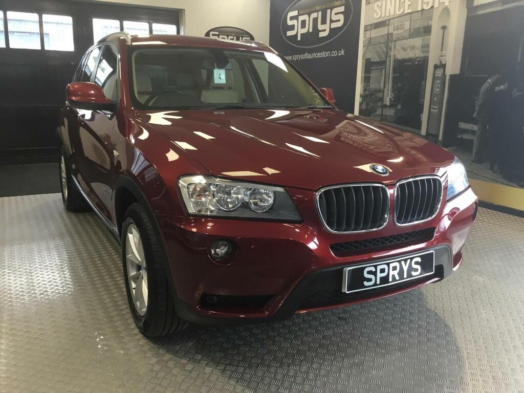 BMW X3 2.0 20D Se Xdrive Euro 5 Ss Red #2