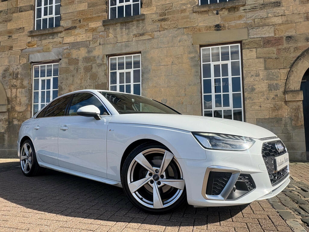 Audi A4 2.0 Tdi 35 S Line S Tronic Euro 6 Ss White #6