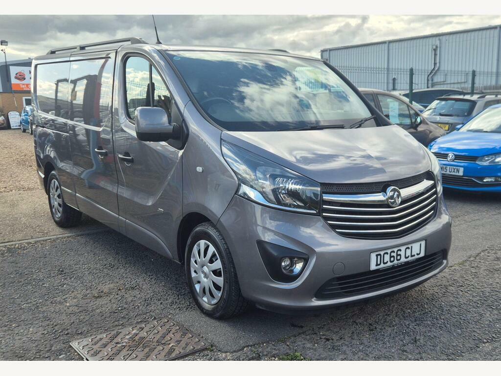 Vauxhall Vivaro 1.6 Cdti 2900 Biturbo Sportive L2 H1 Euro 6 S S Grey