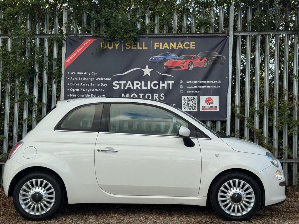 Fiat 500 0.9 500 Lounge White #8