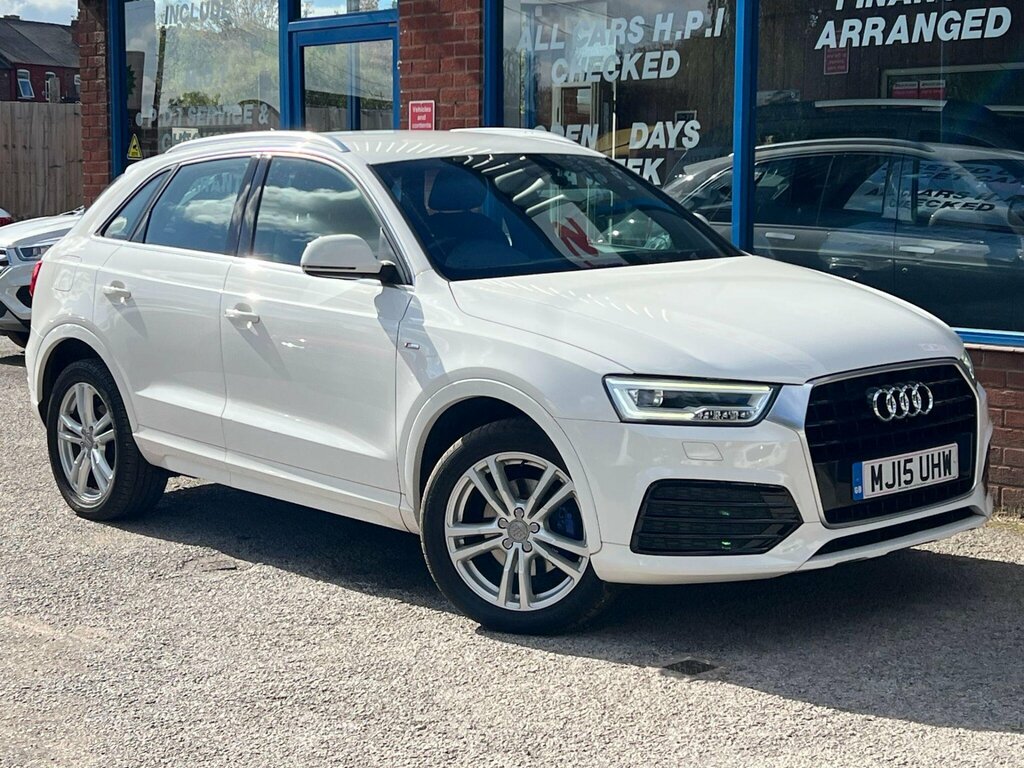 Audi Q3 2.0 Tdi S Line Euro 6 Ss White