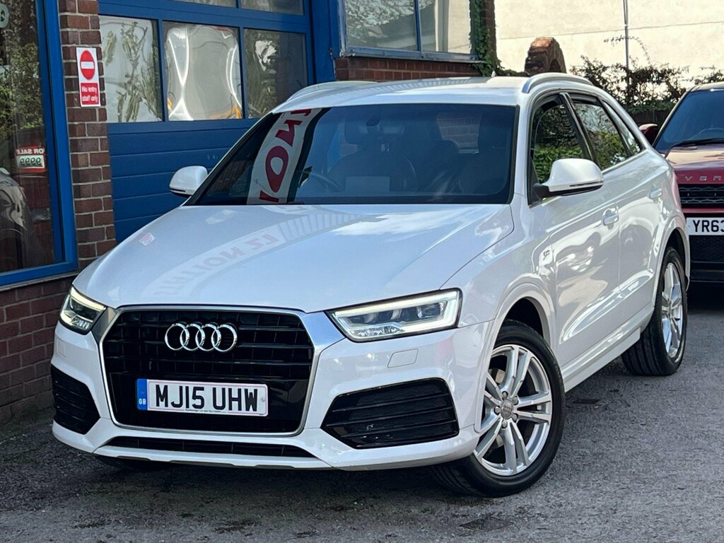 Audi Q3 2.0 Tdi S Line Euro 6 Ss White #3
