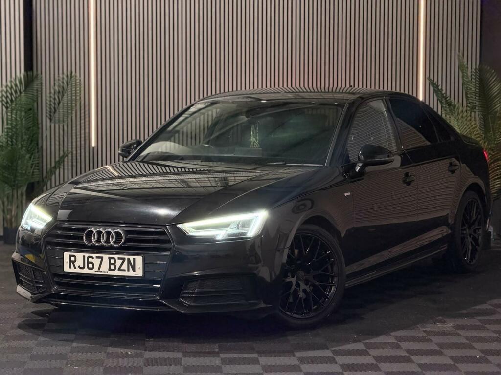 Audi A4 Black Edition Black #3