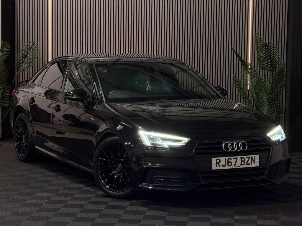 Audi A4 Black Edition Black #6