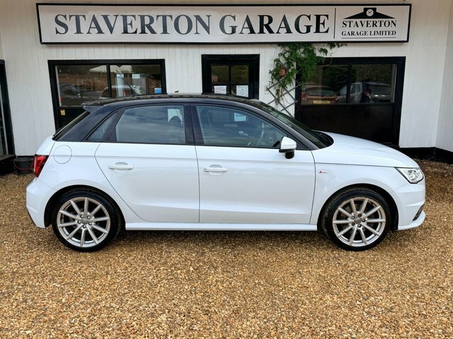 Audi A1 1.4 Tfsi S Line Sportback Euro 6 White #4