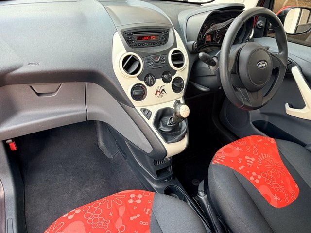 Ford KA 1.2 Edge Hatchback Euro 6 Ss Red #3