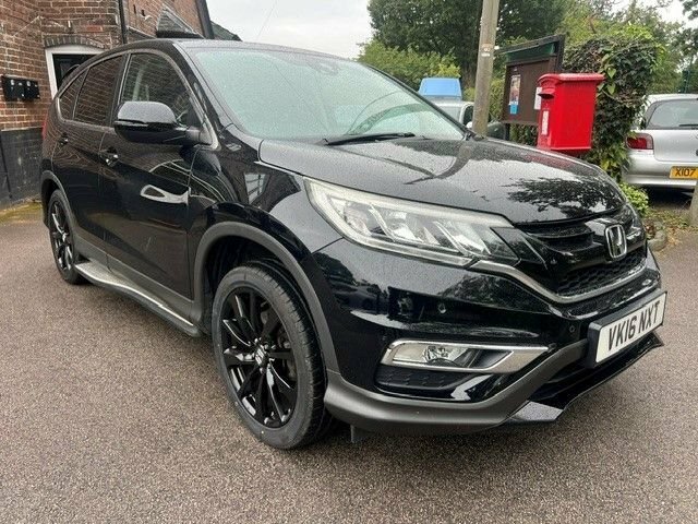 Honda Cr-V 1.6 I-dtec Black Edition Suv 4Wd E Black